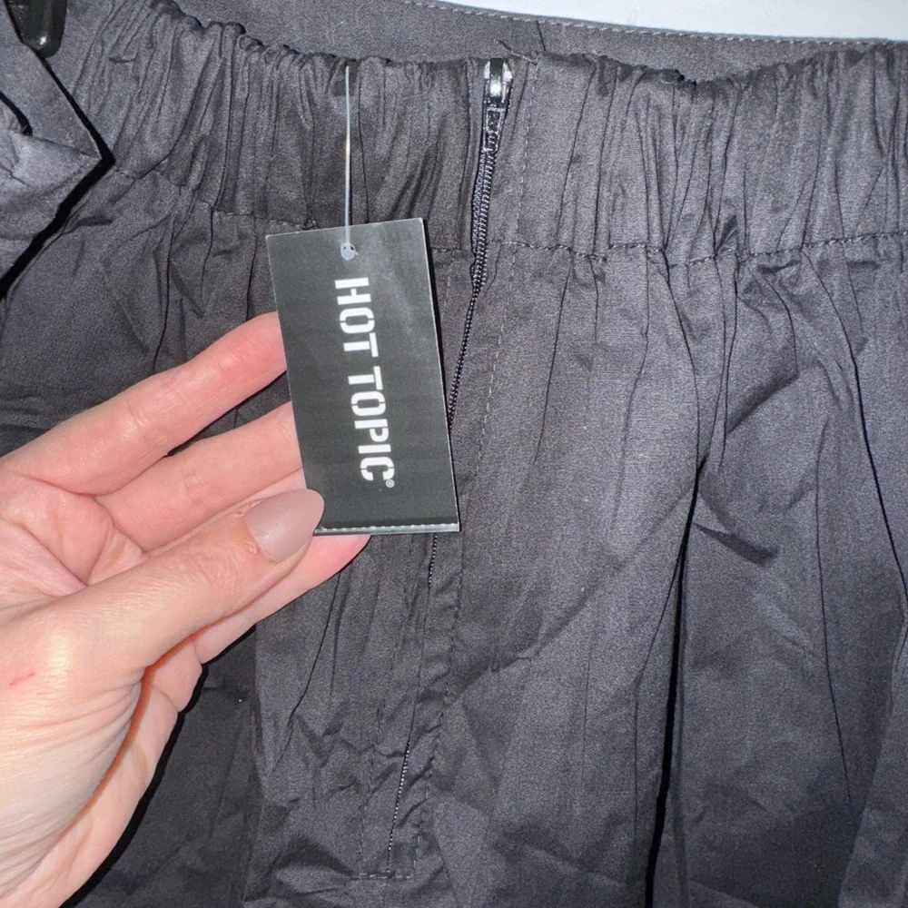Black Skirt with White Graveyard Design - Picture 4 of 4